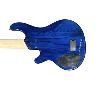 Lakland Skyline 55-02 Deluxe, Trans Blue w/ Maple *On Order, ETA Sept. 2026 image 2