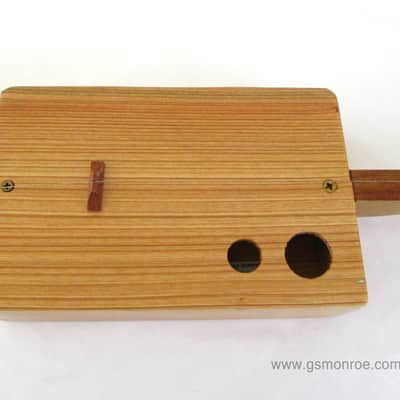 Electric Unitar - Cypress Box Dulcimer Guitar by G.S.Monroe image 2