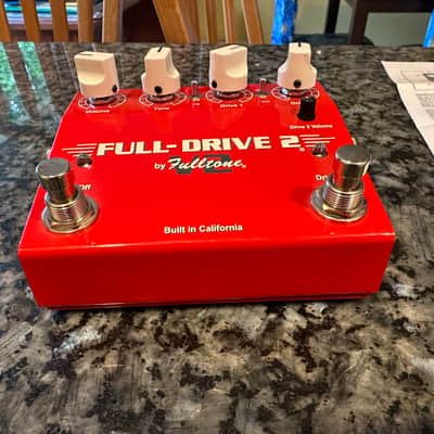2019 Fulltone Full-Drive 2 V.2 Overdrive pedal, two drive stages, multiple modes image 10