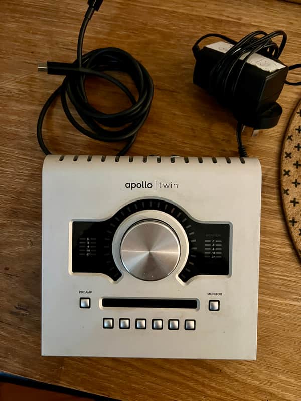 Universal Audio Apollo Twin DUO Heritage Edition USB 3.0 Audio Interface 2020 - Present - Silver image 1