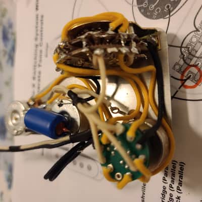 Fender Stratocaster Harness/Control 10 Different Tonal Options! (Nashville X) image 7