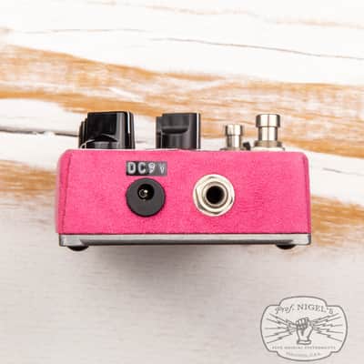 Shin's Music Pink Suede Bass Master Preamp w/ Box Bassman MIJ - Free Shipping image 4