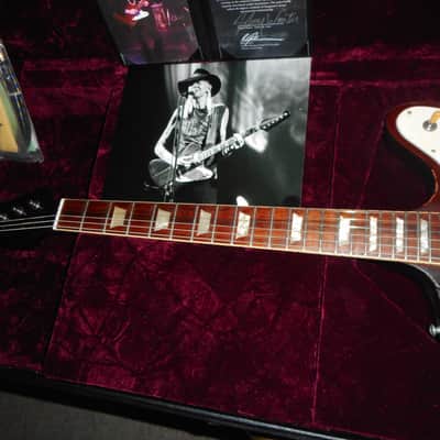 Gibson Custom Shop Johnny Winter Signature 1963 Firebird V Tom Murphy Aged Vintage Sunburst 2008 image 11