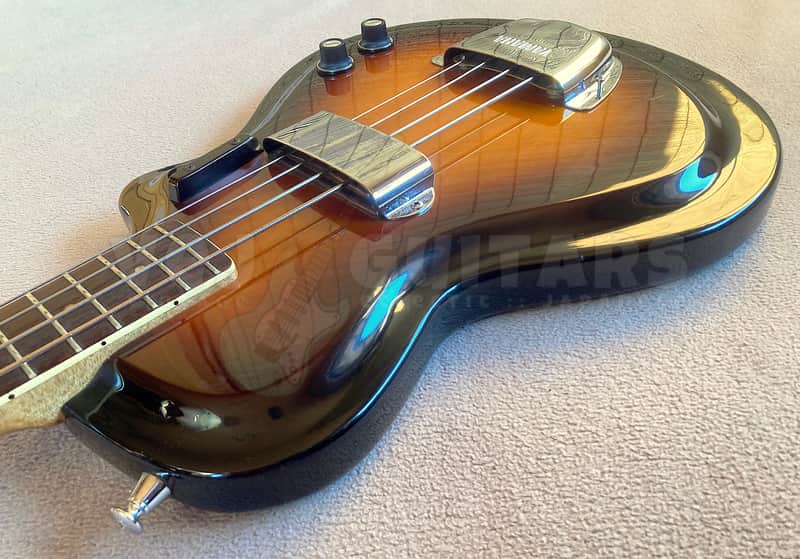 YAMAHA SB-30 ALL-ORIGINAL VINTAGE 60s BASS w/ORIGINAL YAMAHA HARD CASE image 1