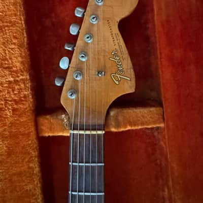 1966 Fender Stratocaster with Rosewood Fretboard Olympic White image 8