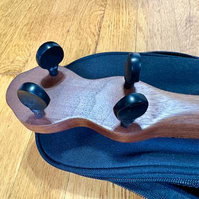 Calkins Banjo Mountain 2020 - Walnut w/ Gigbag + extra friction pegs image 14
