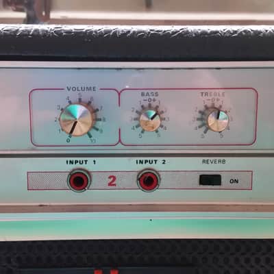 HH VS Musician 100 Watt 2x12 combo - Guitar Amplifier 1976 Black image 5