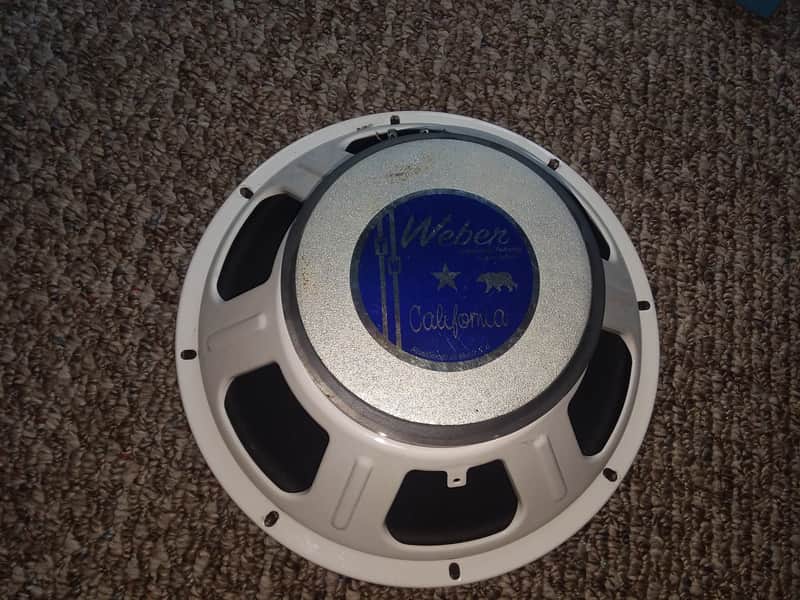 Weber California 12" Speaker 8 ohms Ceramic image 1