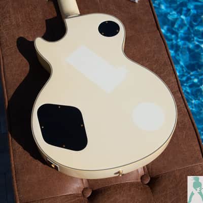 1989 Burny RLC-60 - 60's Style Les Paul Custom w Long Tenon, Open Book Headstock & Split Diamond Inlay - Made in Japan - Pro Set Up w Perfect Frets/Action/Intonation! image 6