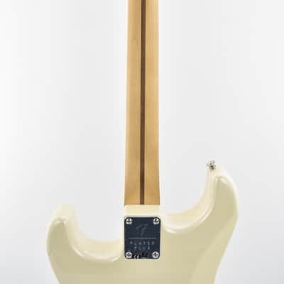 Fender Player Plus Stratocaster with Maple Fretboard 2021 - Present Olympic Pearl 3822 image 12