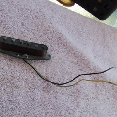 1972 Fender Stratocaster Pickup Staggered Pole Rewound 1972 Stratocaster Pickup Works Great Vintage image 1