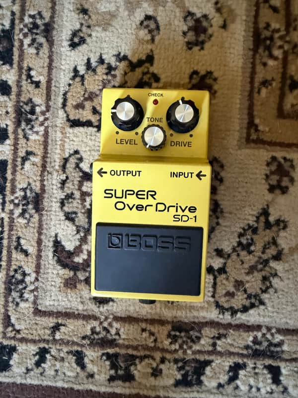 Boss SD-1 Super OverDrive (Silver Label)