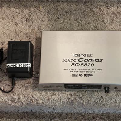 Roland Sound Canvas SC-8820 mid 90's | Reverb