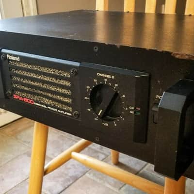 Roland SRA-800 1300 Watt Stereo Power Amplifier | Reverb