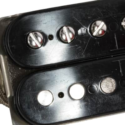 Area59' T-Top Ltd.Edt. Humbucker Set Double Black Vintage AWG42 Red Polywire and Vintage Formula Short A5 Magnet image 2