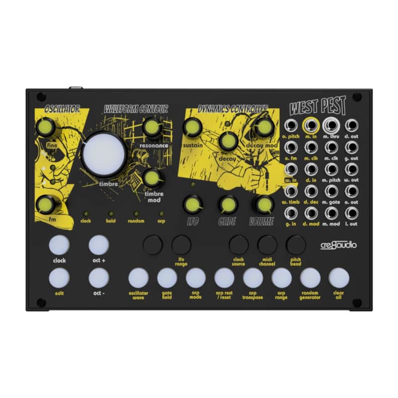 Cre8audio West Pest Semi-Modular Analog Synthesizer *USA Small Business* image 1