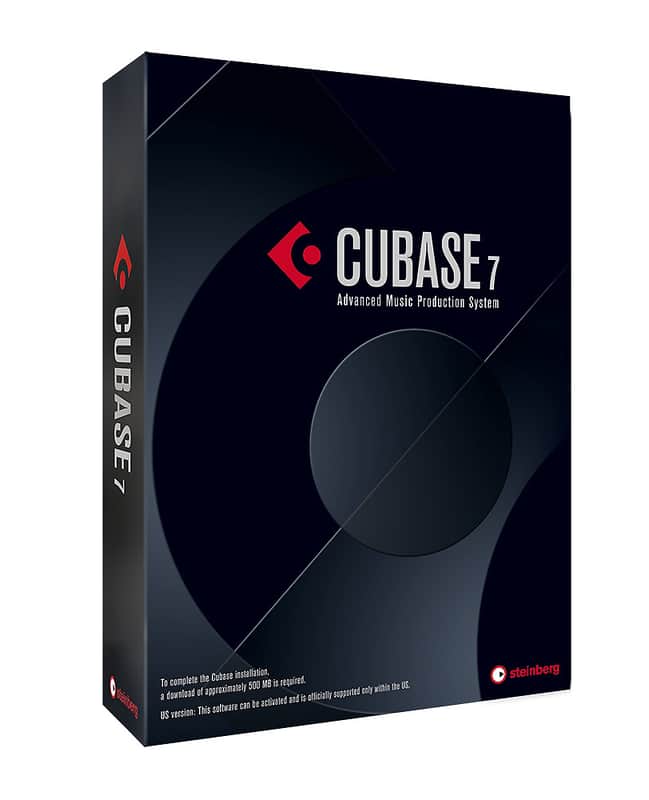 Steinberg Cubase 7 Full Version Recording Software repack retail box image 1