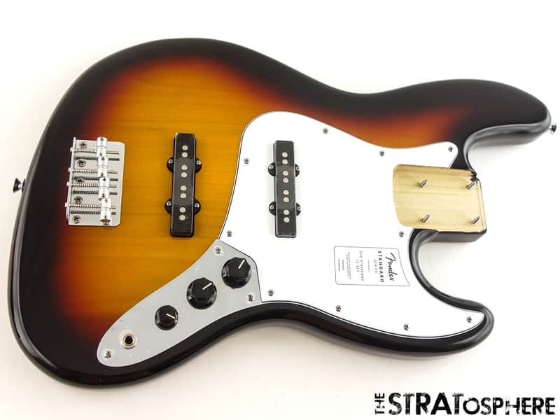 Fender Standard Jazz J Bass LOADED BODY, Bass Guitar 3TS Sunburst image 1