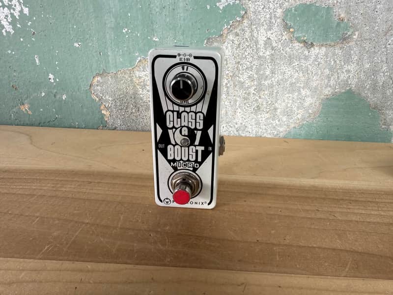 Pigtronix Class A Boost Micro 2018 - White / Black image 1