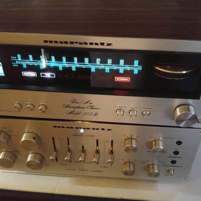 Marantz 1200 71-73 Silver/Black /115b Tuner 74-76 image 6