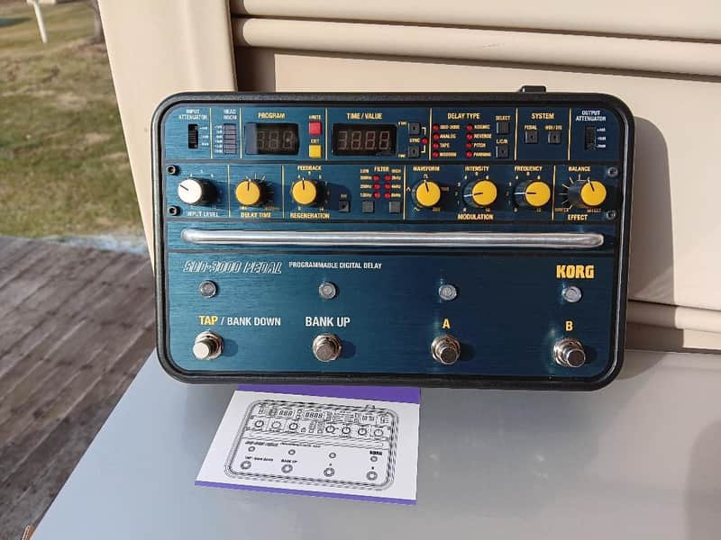 KORG デジタルディレイ ペダルタイプ SDD-3000 PEDAL SDD-3000 PEDAL - PROGRAMMABLE DIGITAL DELAY | KORG (Japan)