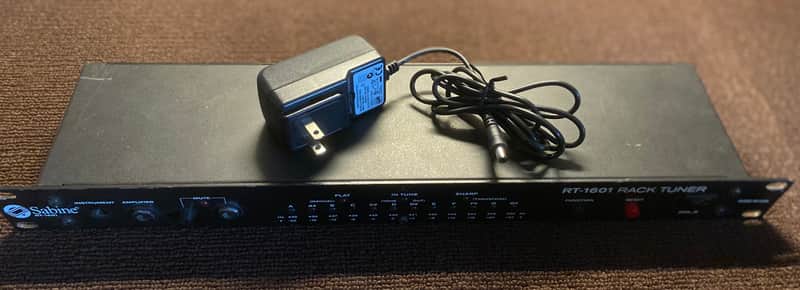 Sabine RT-1601 Rack Tuner image 1