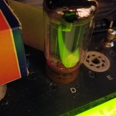 Tung-Sol ONE (1) 5881 tNOS AT1000 TESTED Vacuum Tube Brown Base 6L6WGB rugged 6L6 Beam Power Tetrode 1954-1963 image 2