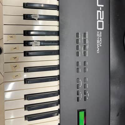 Roland U-20 61-Key RS-PCM Synthesizer 1989 - 1992 - Black image 5