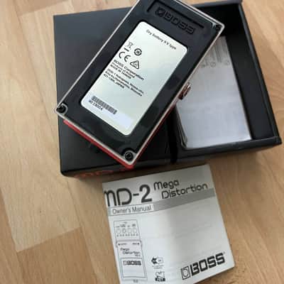 Boss MD-2 Mega Distortion (Silver Label) 2001 - Present - Red image 5