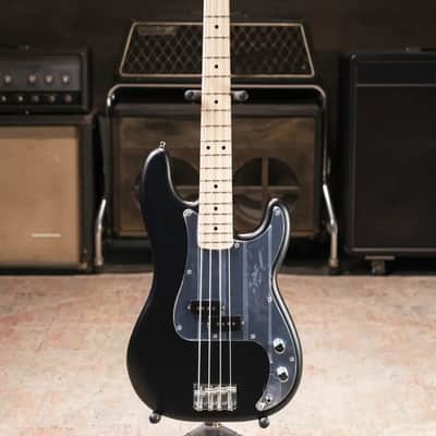 Fender Limited Edition 50th Anniversary Steve Harris Signature Precision Bass - Satin Black with Gig Bag image 3
