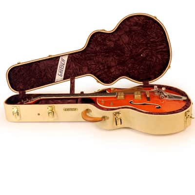 2001 Gretsch Brian Setzer Signature 6120SSU Nashville, Orange Tiger Flame image 22