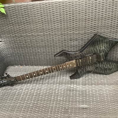 B.C. Rich Warlock / Left hand handed lefty / NJ Neck-Thru series Made In japan 24 frets floyd rose image 10