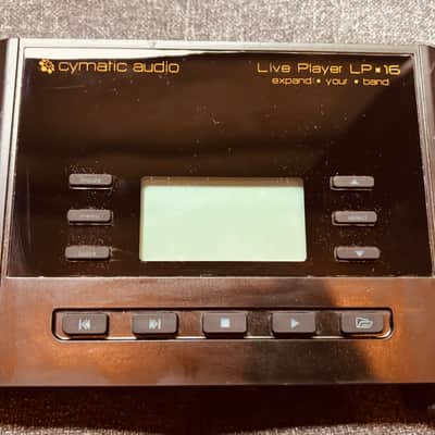 Cymatic Audio LP-16 Live Player 16-Track Backing Track Playback System 2010s - Black image 1