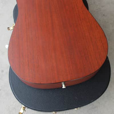 Martin USA DM Mahogany Dreadnought Acoustic Guitar - Spruce Top - Hard Case image 7