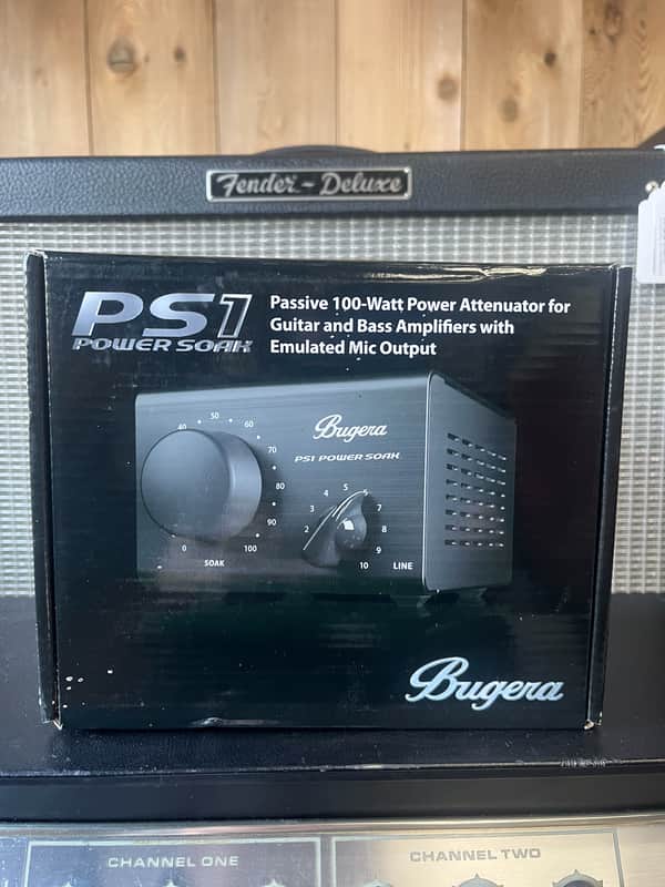 Bugera PS1 Power Soak 100-Watt Attenuator 2010s - Black image 1