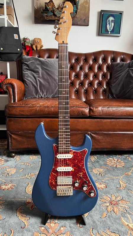 PJD Guitars Woodford Custom HSS - Peacock Blue image 1