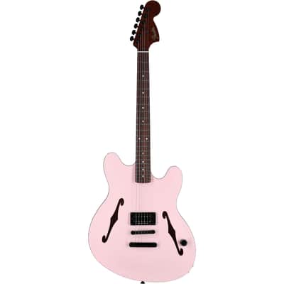 Fender Tom DeLonge Starcaster Electric Guitar, Satin Shell Pink image 4