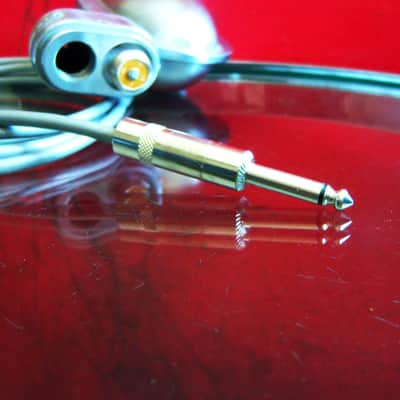 Vintage 1940's Turner 22D dynamic microphone w cable Hi Z harp mic