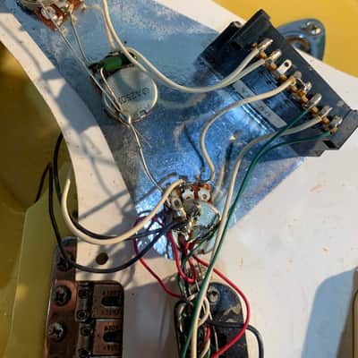 Fender Custom Edition ST57-140YM Yngwie Malmsteen Signature Stratocaster MIJ 1994 Pearl Yellow White Scalloped Japan Fujigen w/ OHSC image 23