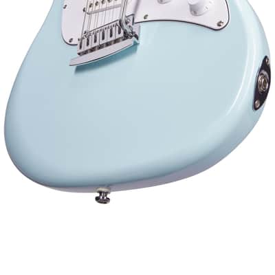 Sterling by Music Man Cutlass Sss - Daphne Blue - Daphne blue image 2