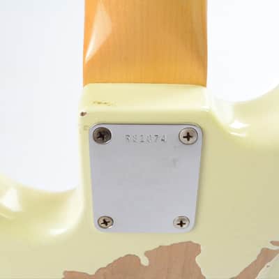 Fender 1962 Precision Bass Relic Olympic White Justin Meldal-Johnsen #32892 image 15