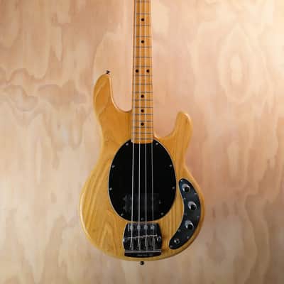 1979 Music Man StingRay 4 H Bass Natural 4-String Electric Bass Guitar, Hard Case - Very Good Condition image 3