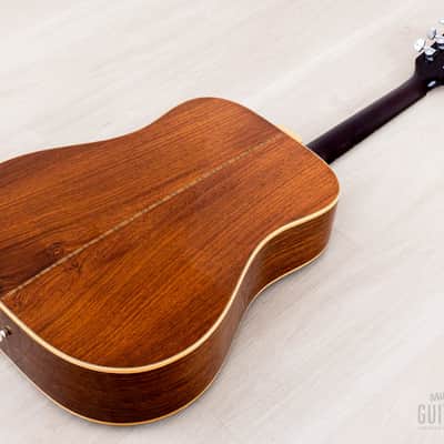 1977 Guild D-50 Bluegrass Special Vintage Dreadnought Acoustic Guitar Sunburst w/ Case, USA Westerly image 17