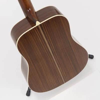 Martin Custom Shop D-28 Authentic-Inspired 1937 - Ambertone Vintage Low Gloss Adirondack Spruce Top with East Indian Rosewood Back and Sides image 4