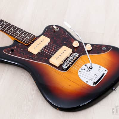 2002 Fender Jazzmaster ‘62 Vintage Reissue JM66-80 Sunburst, Japan CIJ image 9