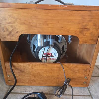 DeArmond Rowe Amplifier 10" Combo Super RARE, Tube Driven Tremolo Circuit R5t 1959-1962 - copper image 8