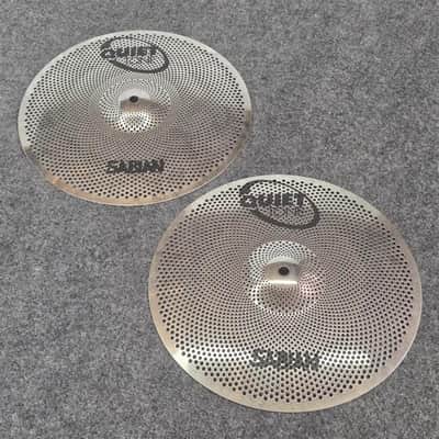 Used Sabian Quiet Tone Practice Cymbal Set 13/14/18 - Good image 4