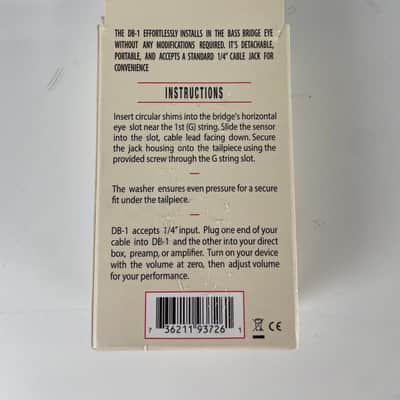 KNA DB-1 Piezo Double Bass Pickup image 4