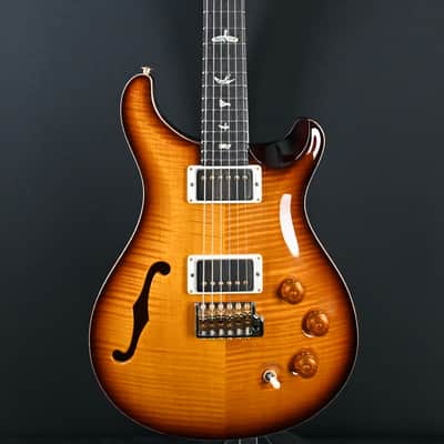 PRS DGT Semi-Hollow w/ Birds 10-Top McCarty Tobacco Sunburst #495 image 2