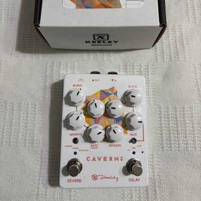 Keeley Caverns Reverb / Delay V2 2017 - Present - White image 1